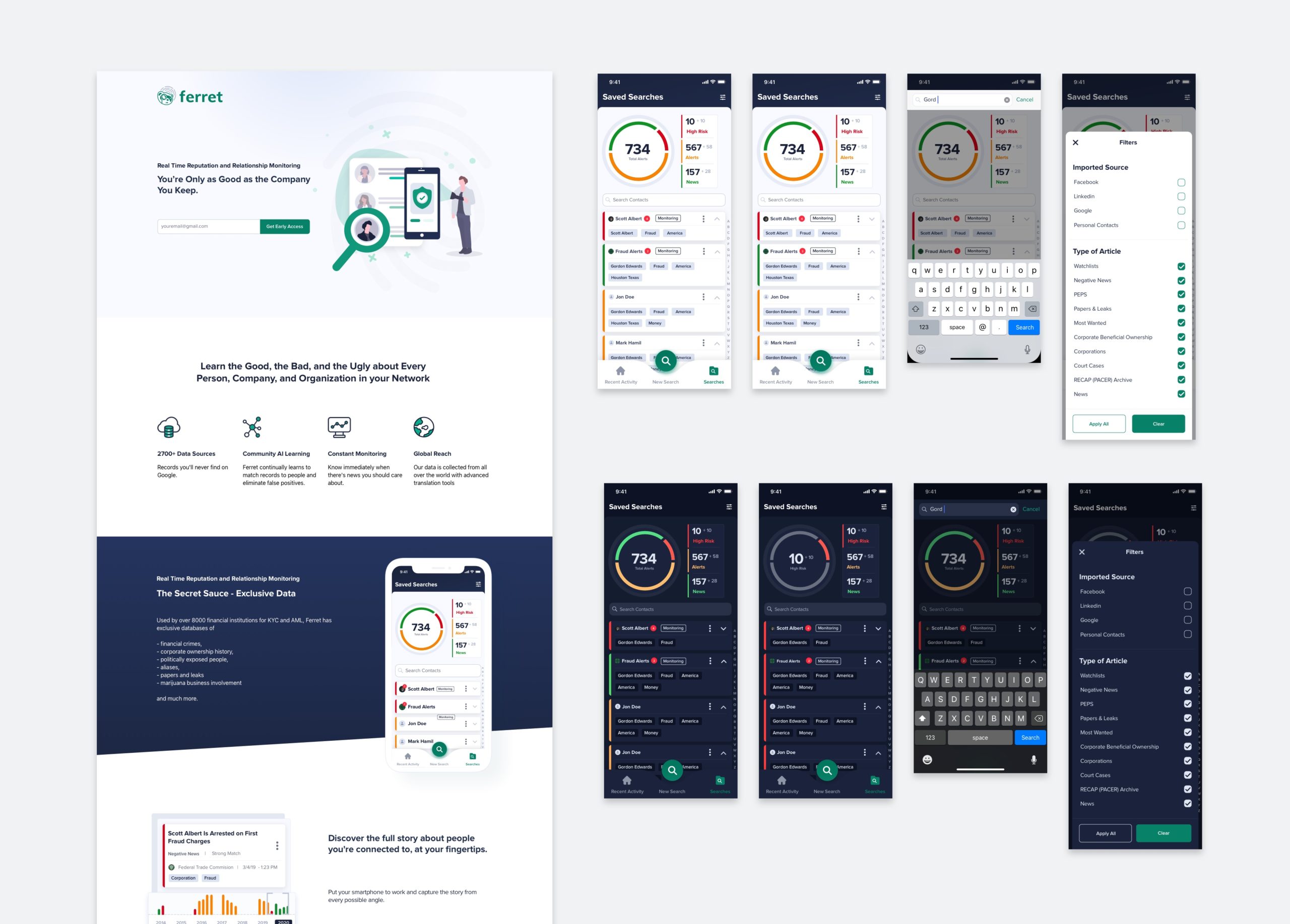 UI Design Ferret